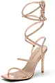 DREAM PAIRS High Heels Strappy Stilettos for Women