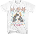 Def Leppard 1980s Heavy Hair Metal Band Rock & Roll Hysteria '88 Adult T-Shirt