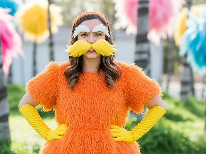 Lorax Costume ideas