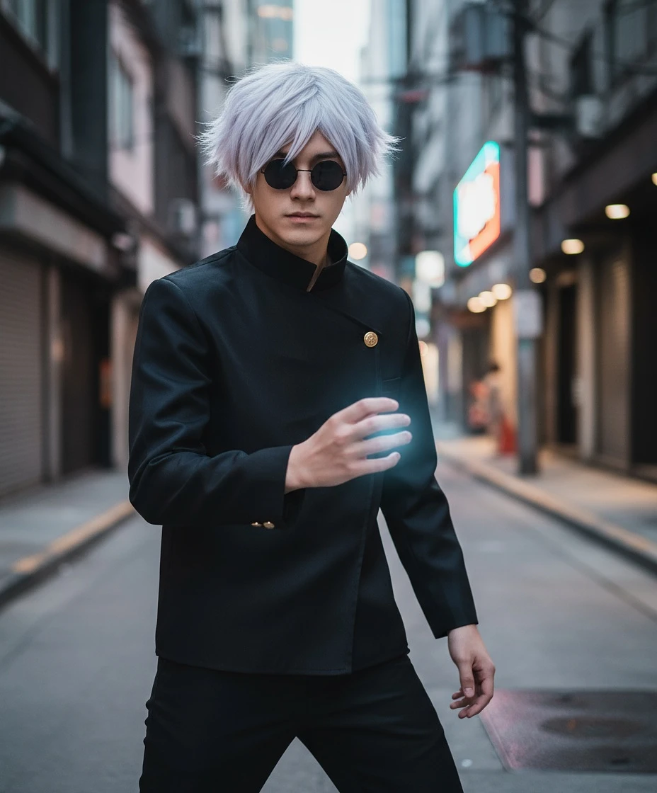 High School Satoru Cosplay Costume Uniform for Men