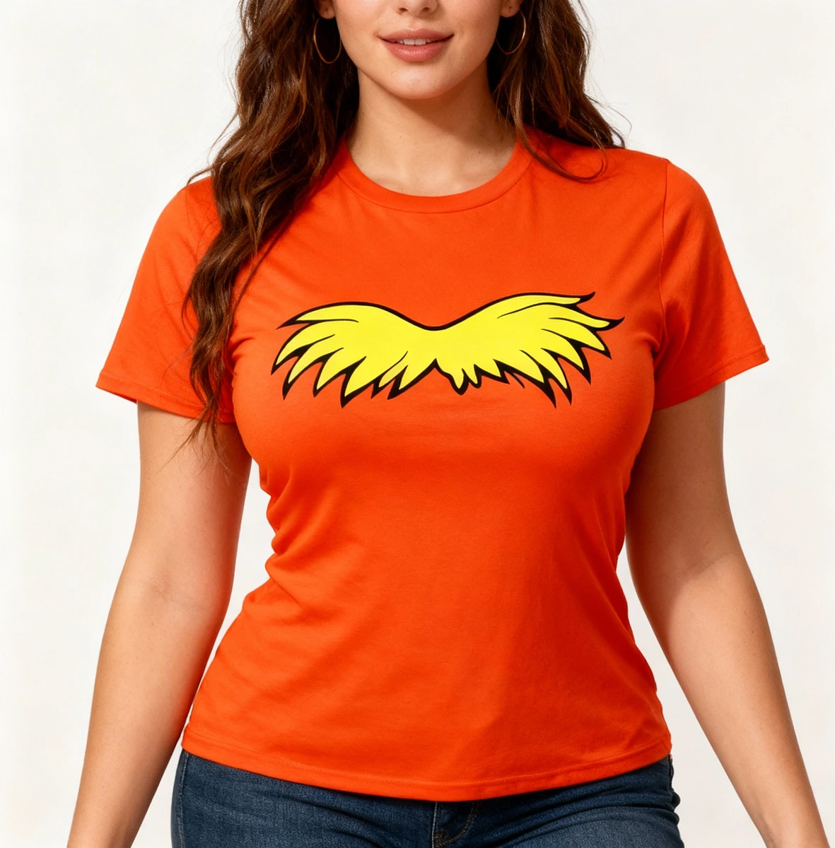 Dr. Seuss The Lorax Mustache T-Shirt
