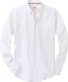 Alimens & Gentle Mens Solid Oxford Shirt Long Sleeve 