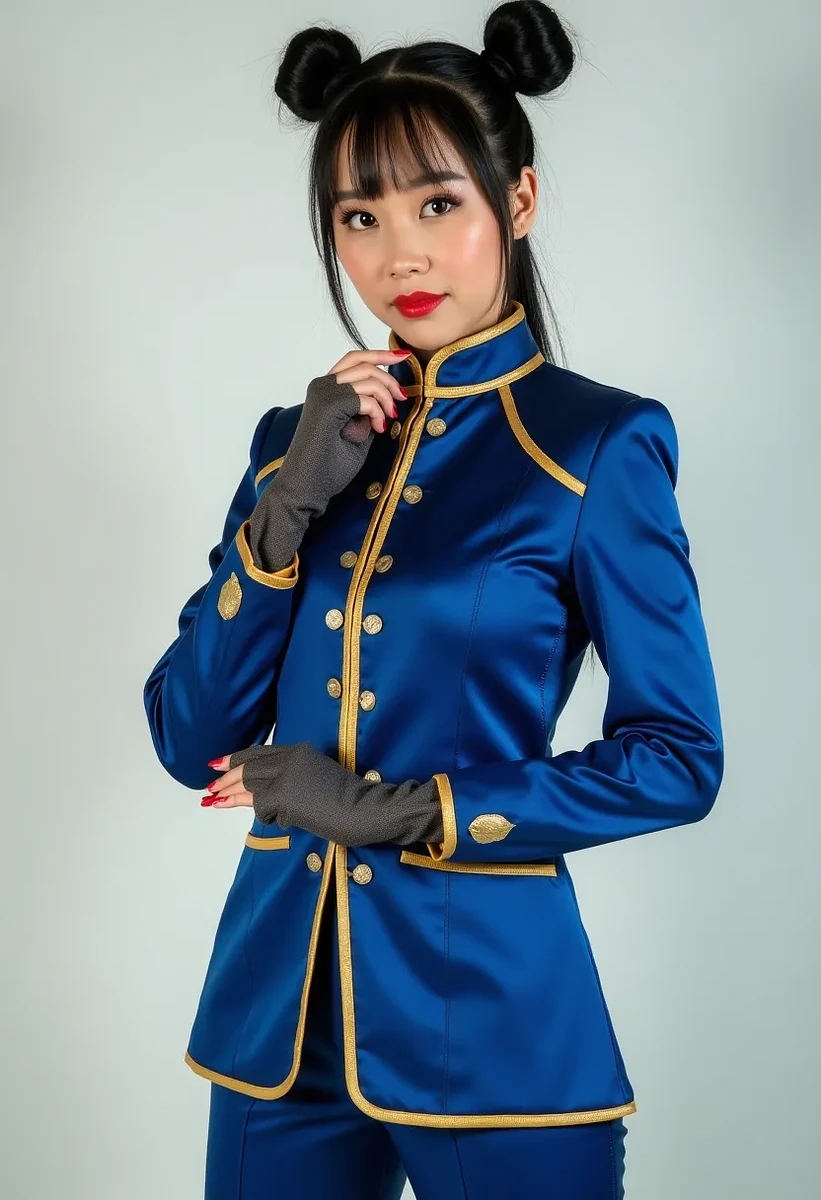 Chun Li Interpol Agent Look