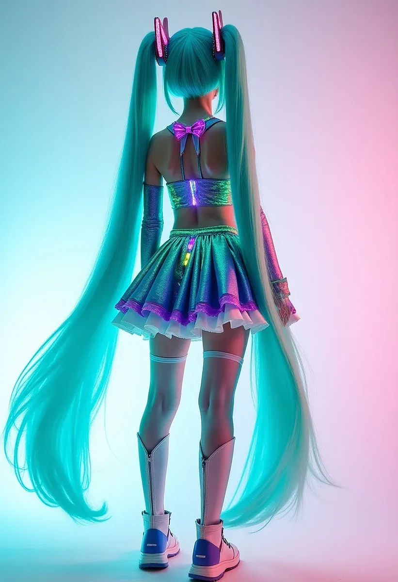 Hatsune Miku Concert Stage Look